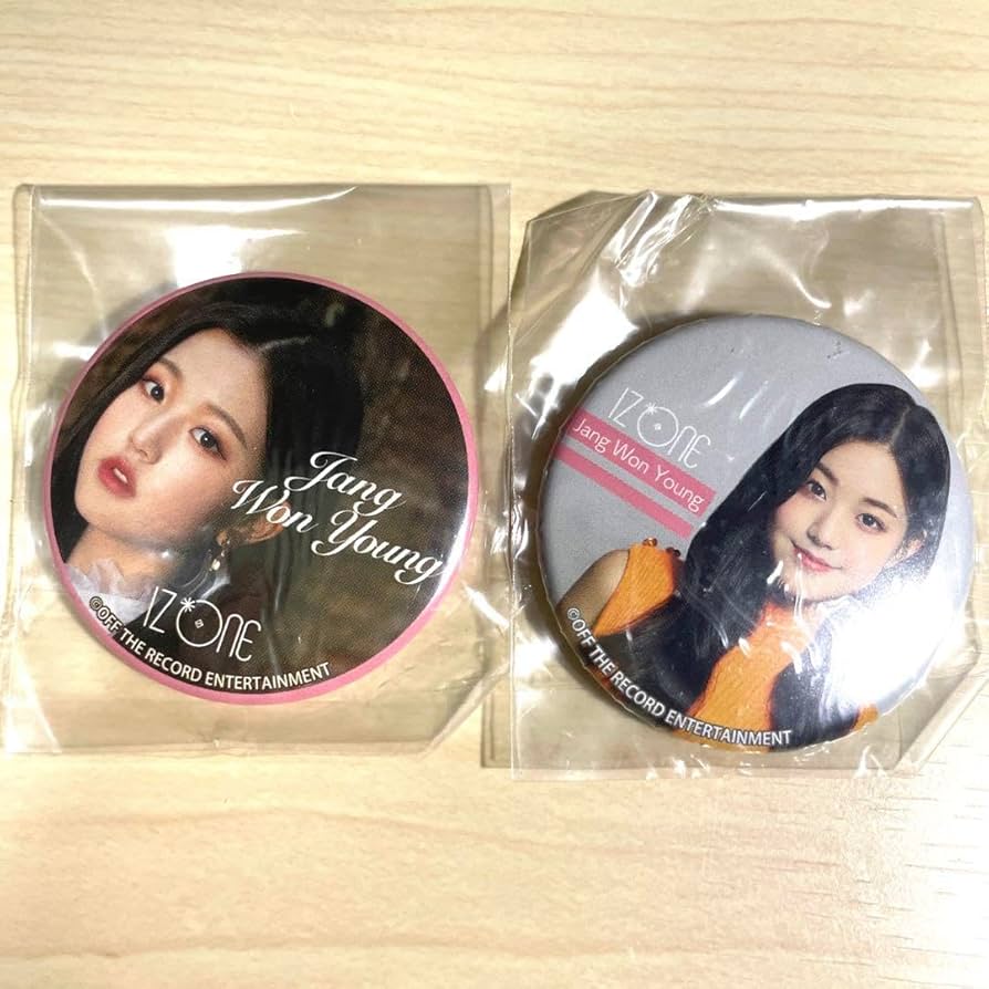 Amazon.co.jp: IZ*ONE IVE ウォニョン 缶バッジセット : Toys